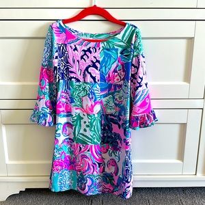 Lilly Pulitzer mini Sophie dress, size 4-5, gently used, non smoking home